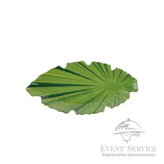  Półmisek liść zielony 20x18 cm
